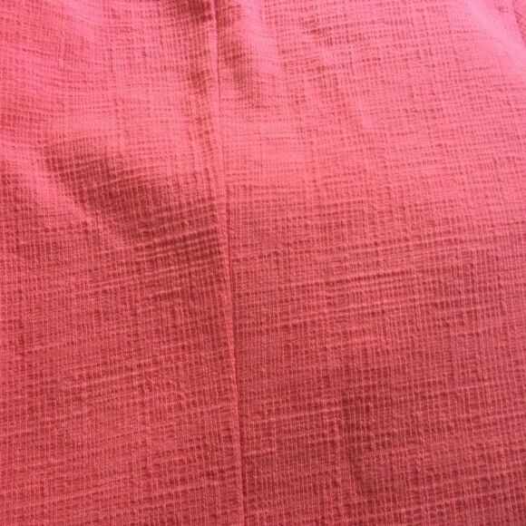 NWOT. J Crew Coral Short Sleeve Blouse Women’s L - Picture 5 of 7